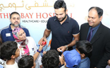 Irfan Pathan Endorses Diabetes Awareness Campaign at Thumbay Hospital Dubai